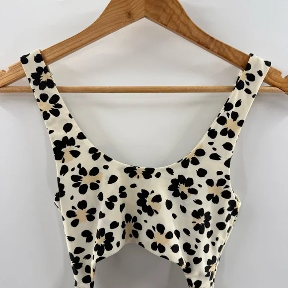 AMUSE Society X Free People Sophia One-Piece Cut Out Cheeky Swimsuit Size Small - Picture 4 of 10